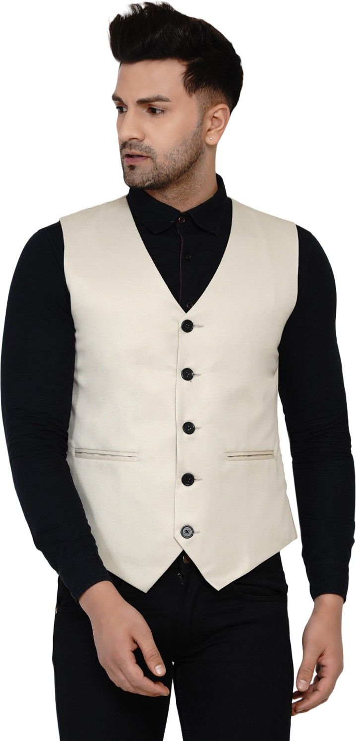 jihuzur Solid Men Waistcoat-picture-27