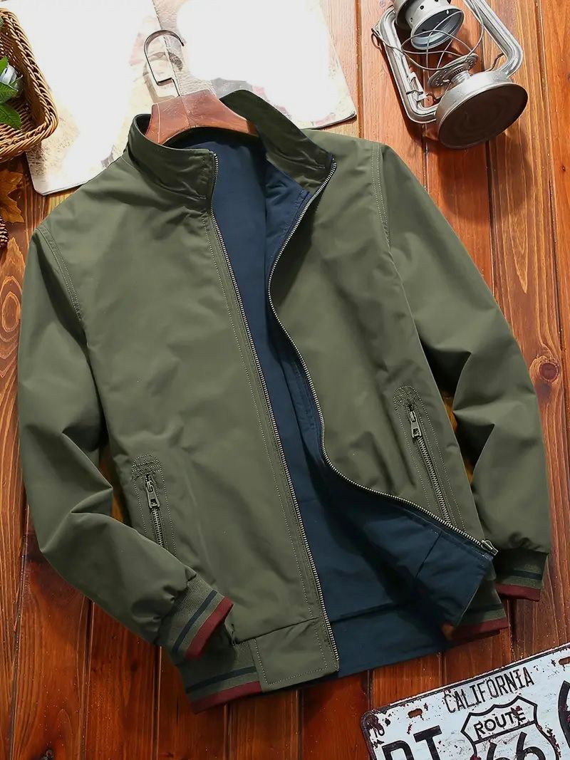 poshax Men Solid Bomber Jacket-picture-28