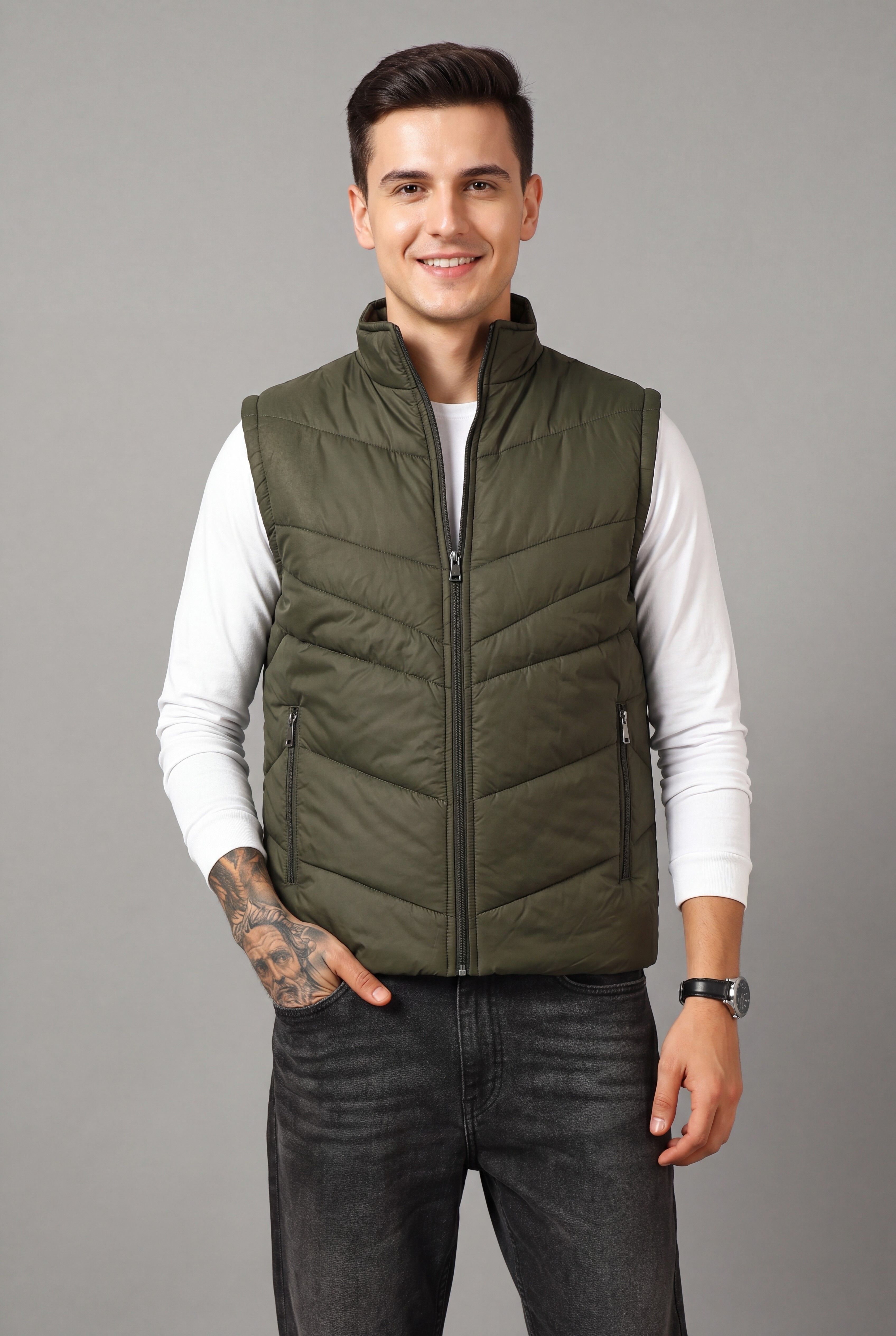 mod young Men Solid Casual Jacket-picture-10