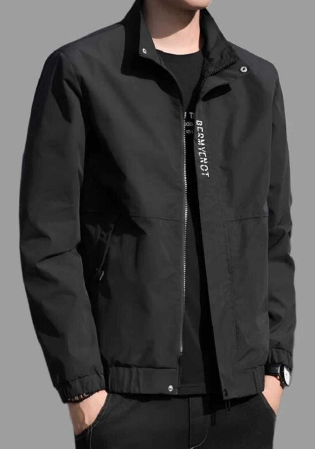 lapataclub Men Solid Bomber Jacket-picture-11