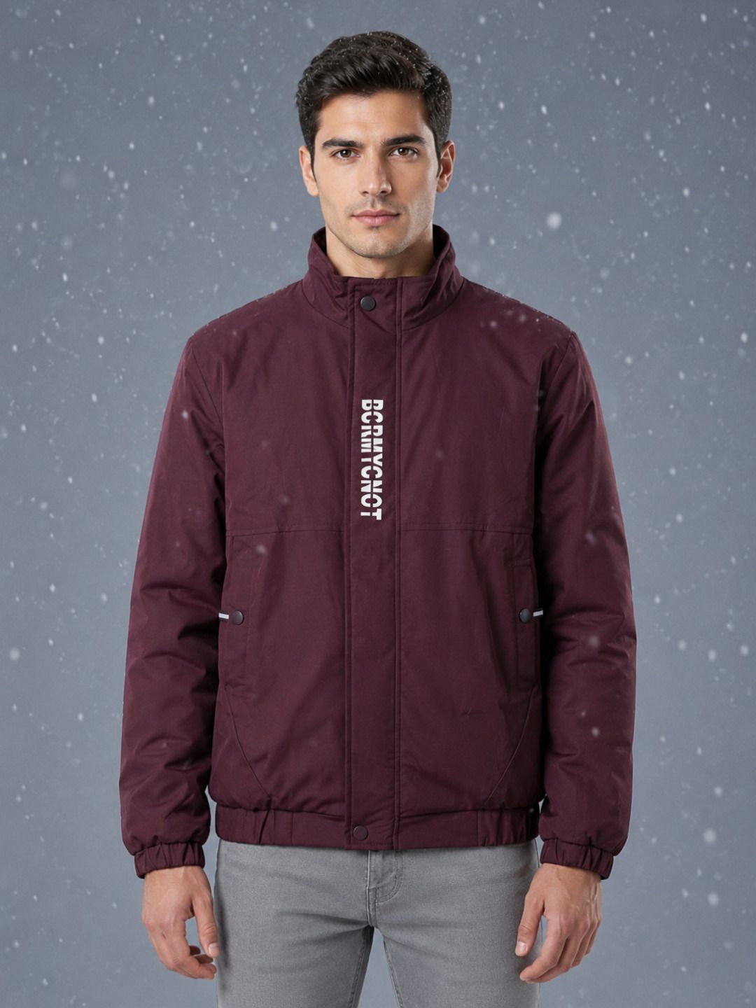 caraba Men Printed Bomber Jacket-picture-23