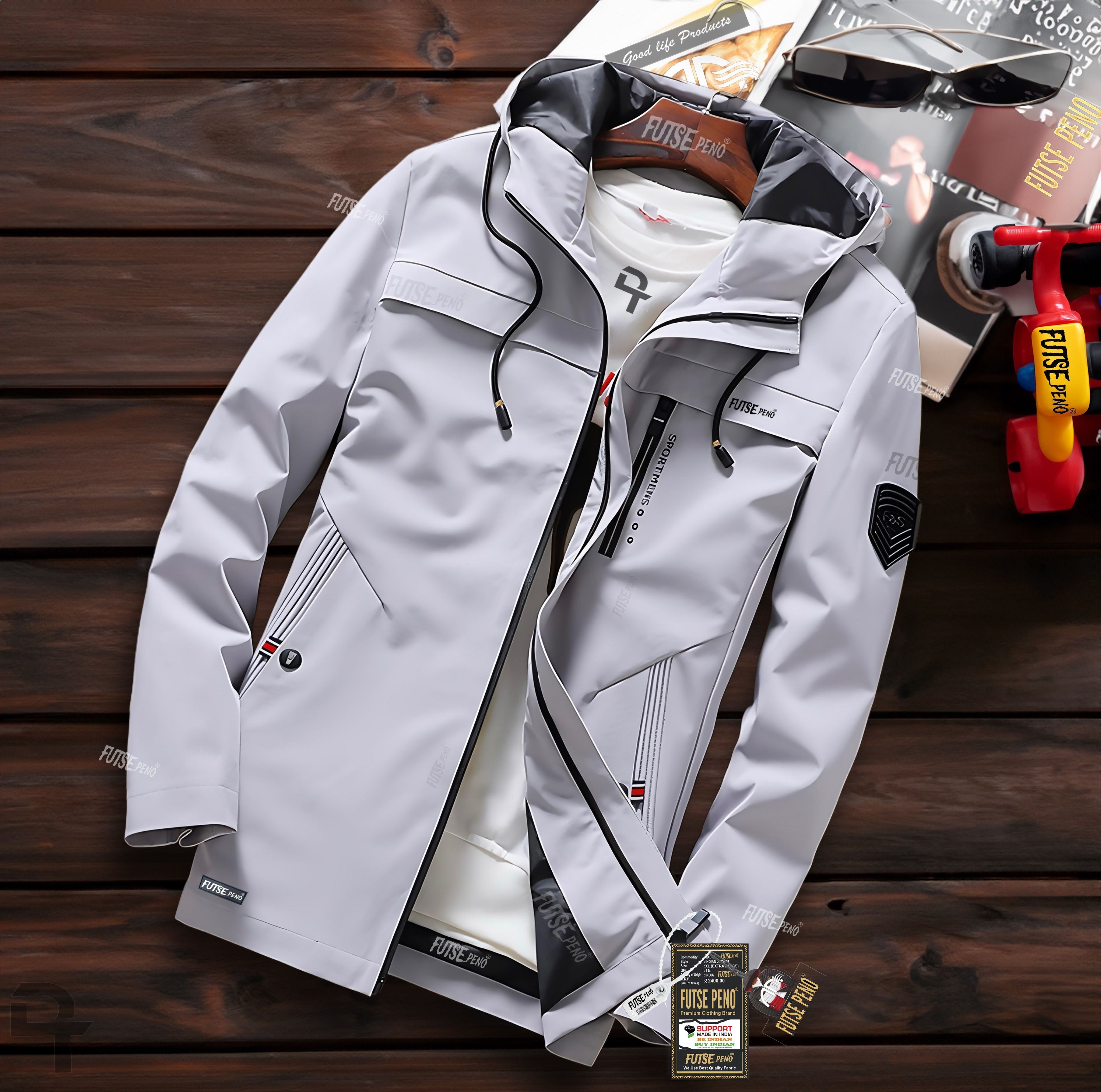 Men Solid Biker/Riding Jacket