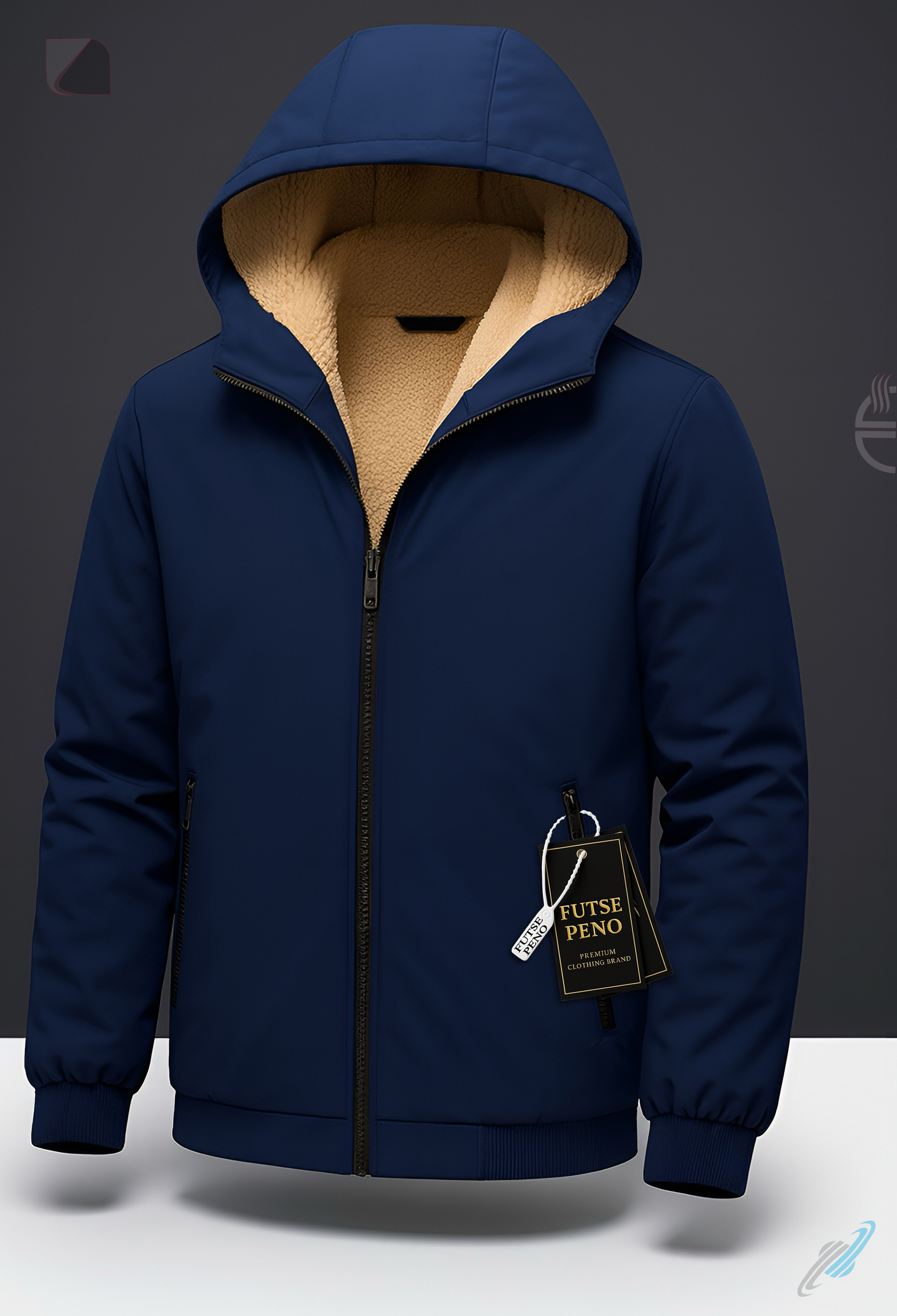 Men Solid Casual Jacket