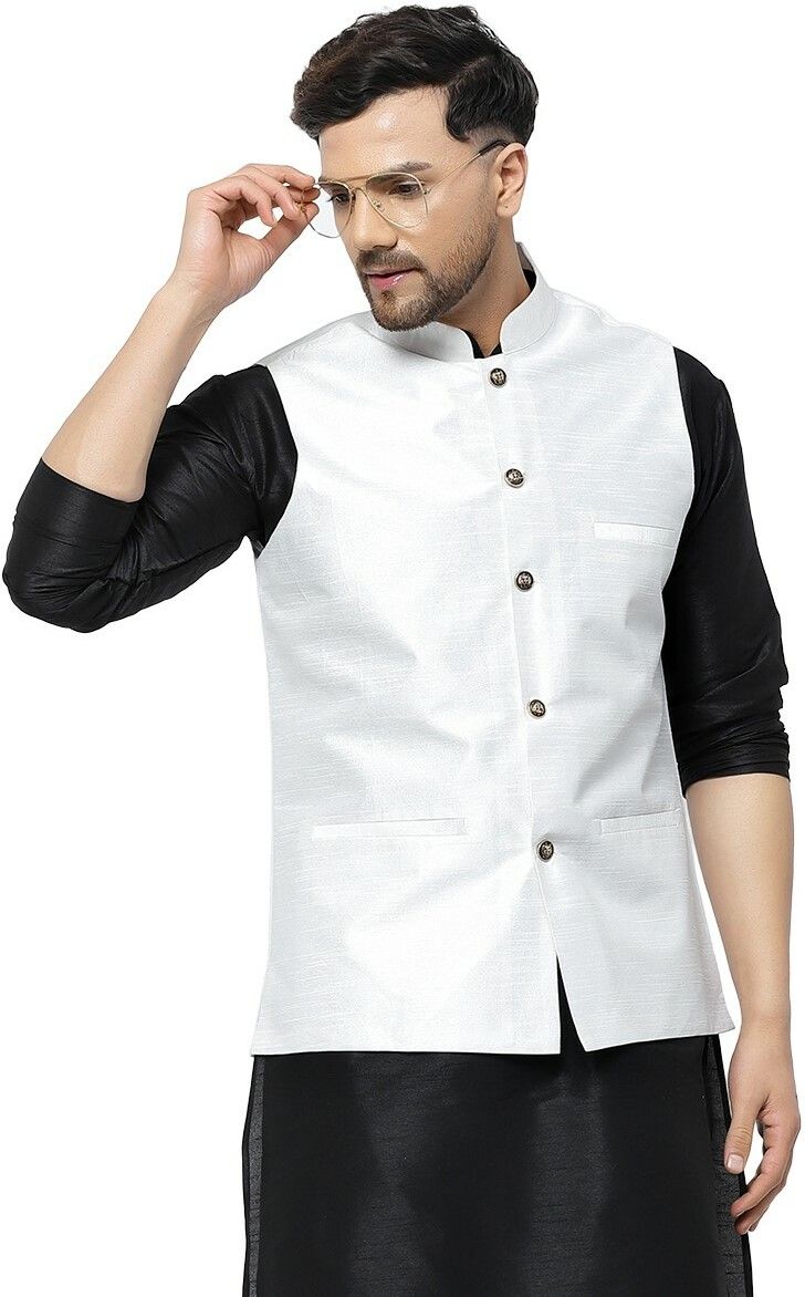 ts lifestyle Men Solid Nehru Jacket-picture-17