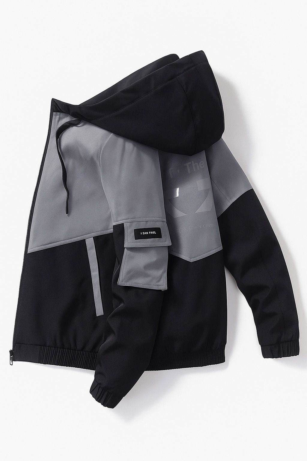 device of mw Men Colorblock Casual Jacket-picture-21
