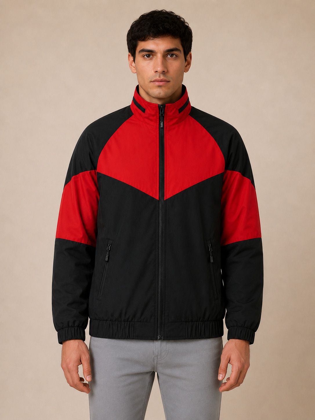 metronaut Full Sleeve Colorblock Men Winter Coat-picture-33