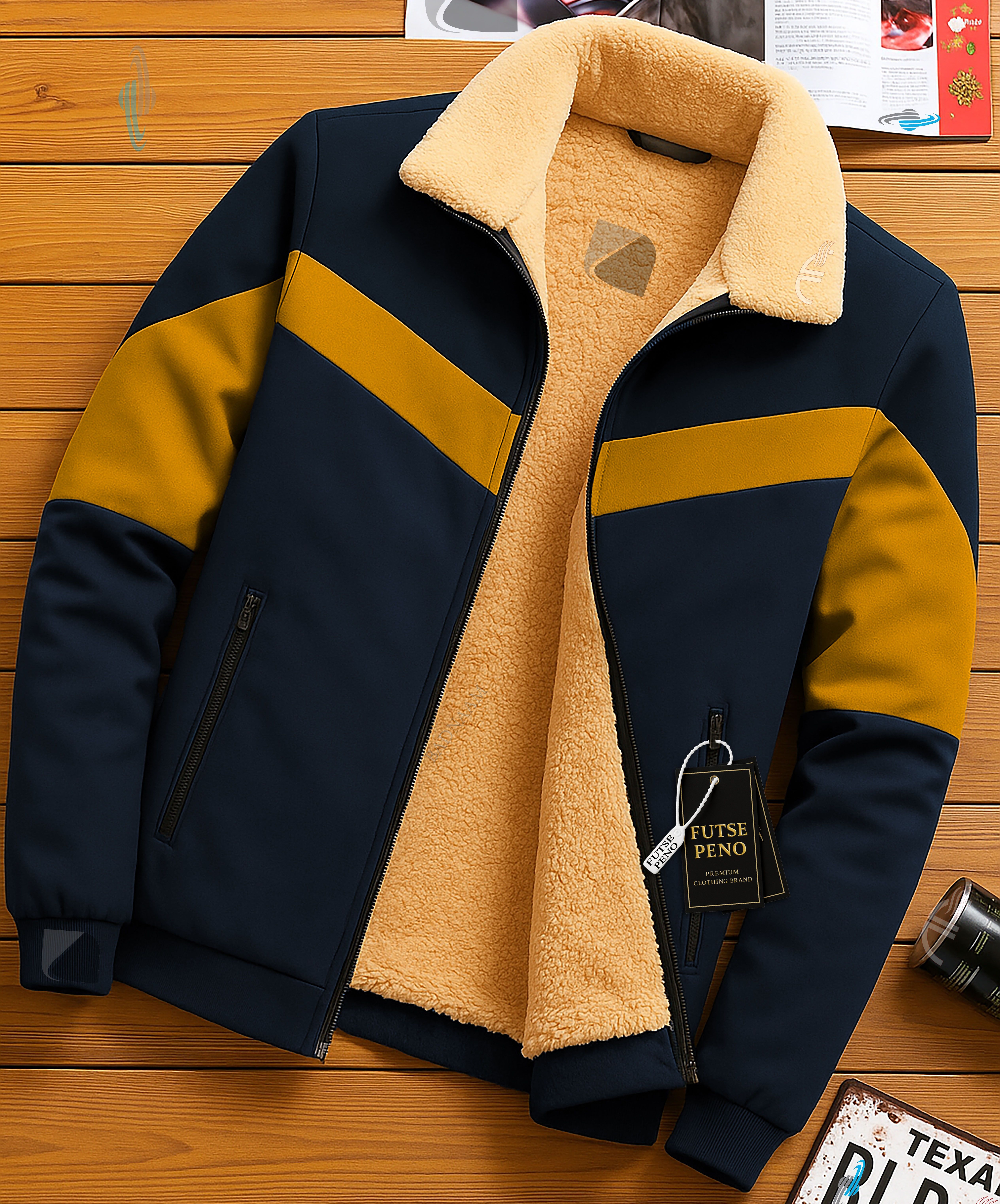 futse peno Men Solid Casual Jacket-picture-16