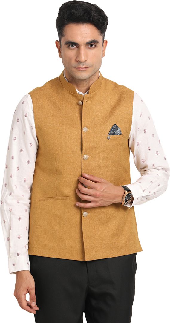 turtle Solid Men Waistcoat-picture-27