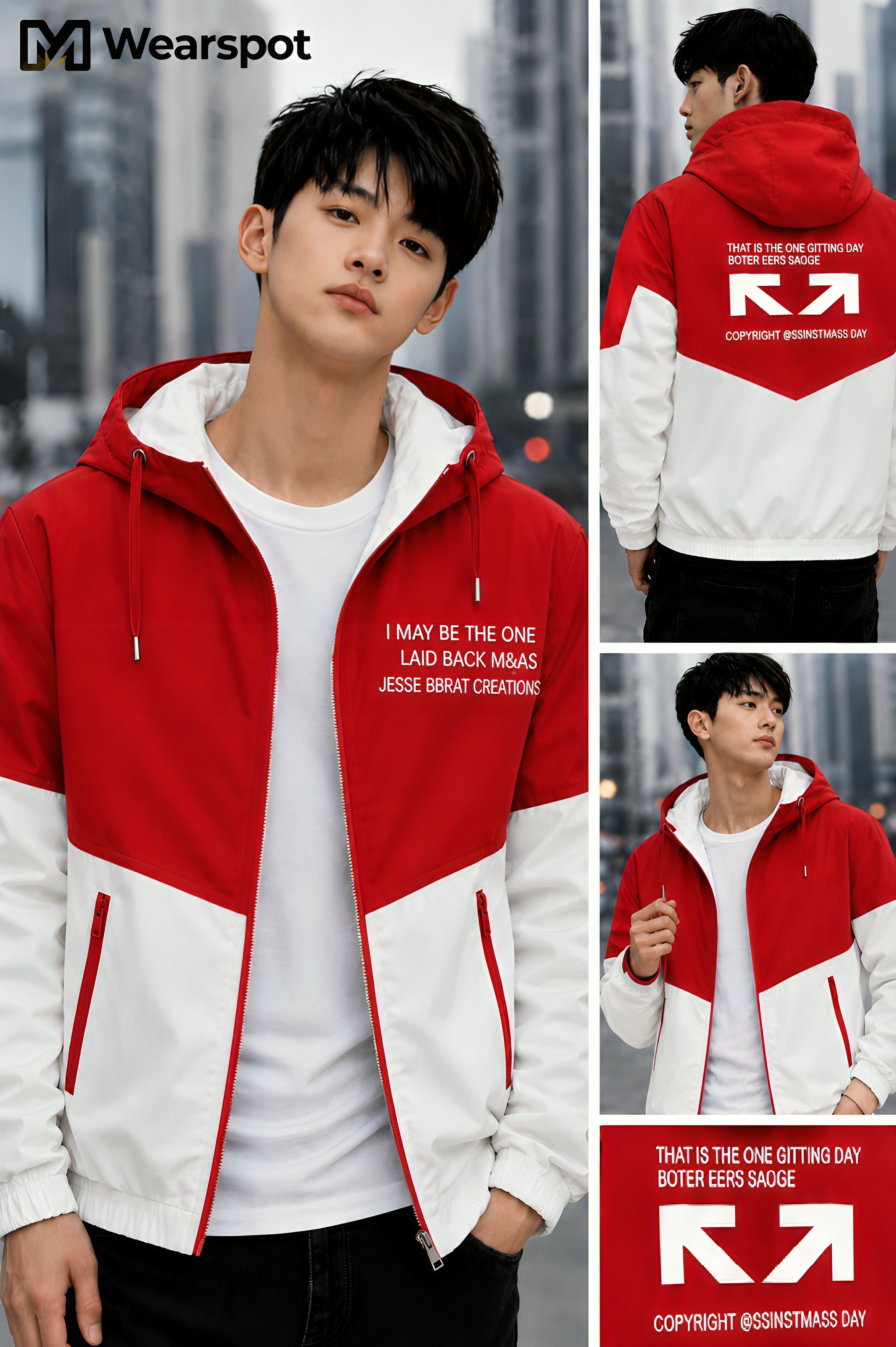 device of mw Men Colorblock Casual Jacket-picture-12