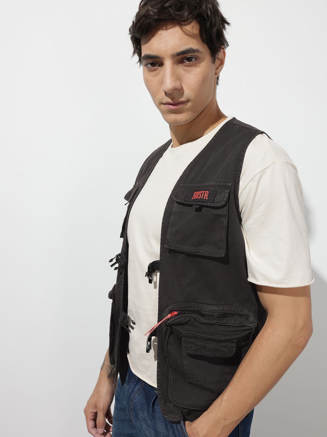roadster Men Solid Jacket-picture-45