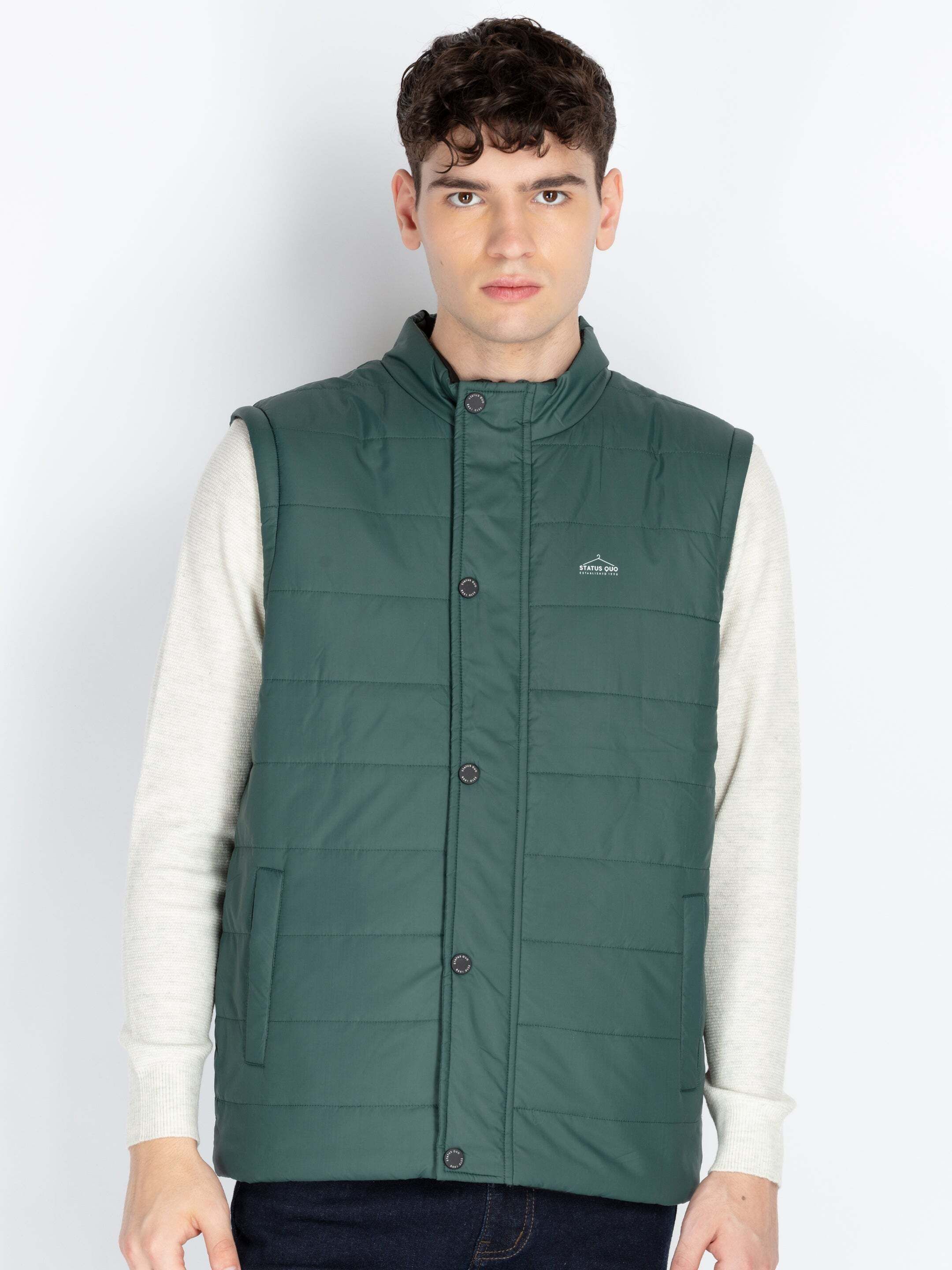 status quo Men Solid Puffer Jacket-picture-26