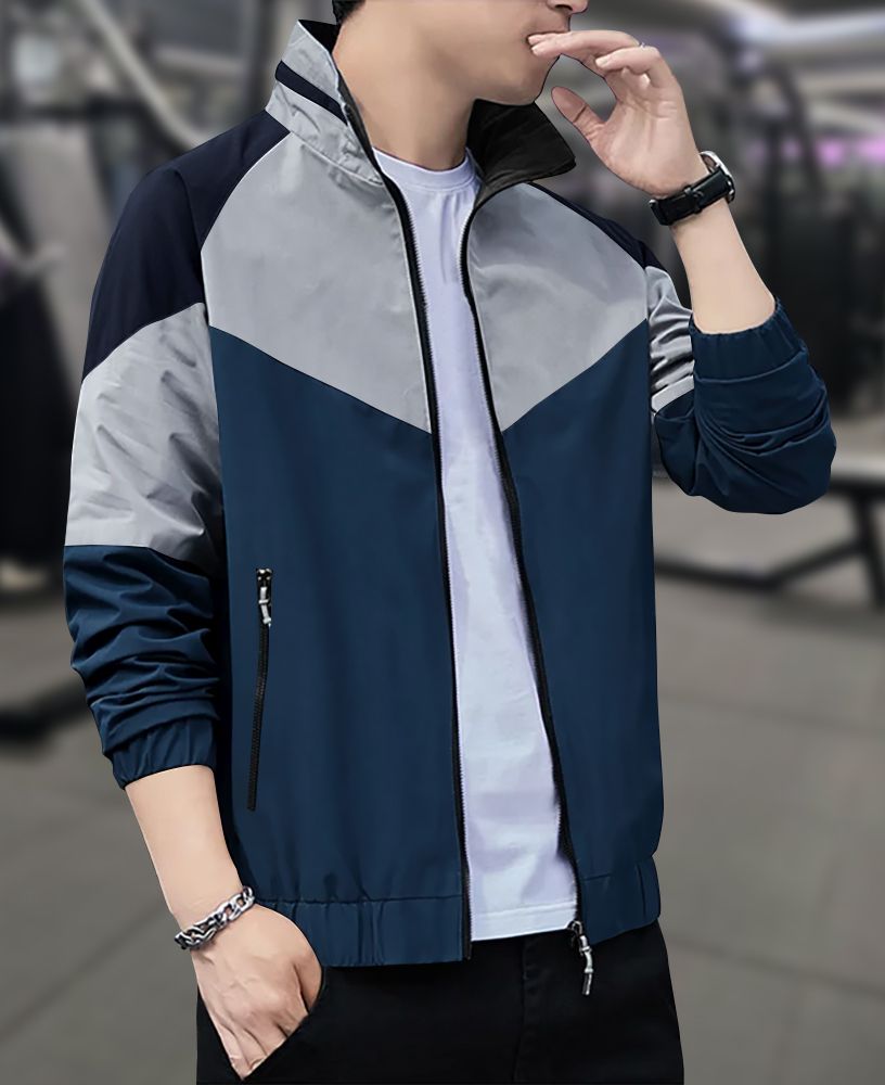 nxtwin Men Colorblock Casual Jacket-picture-20