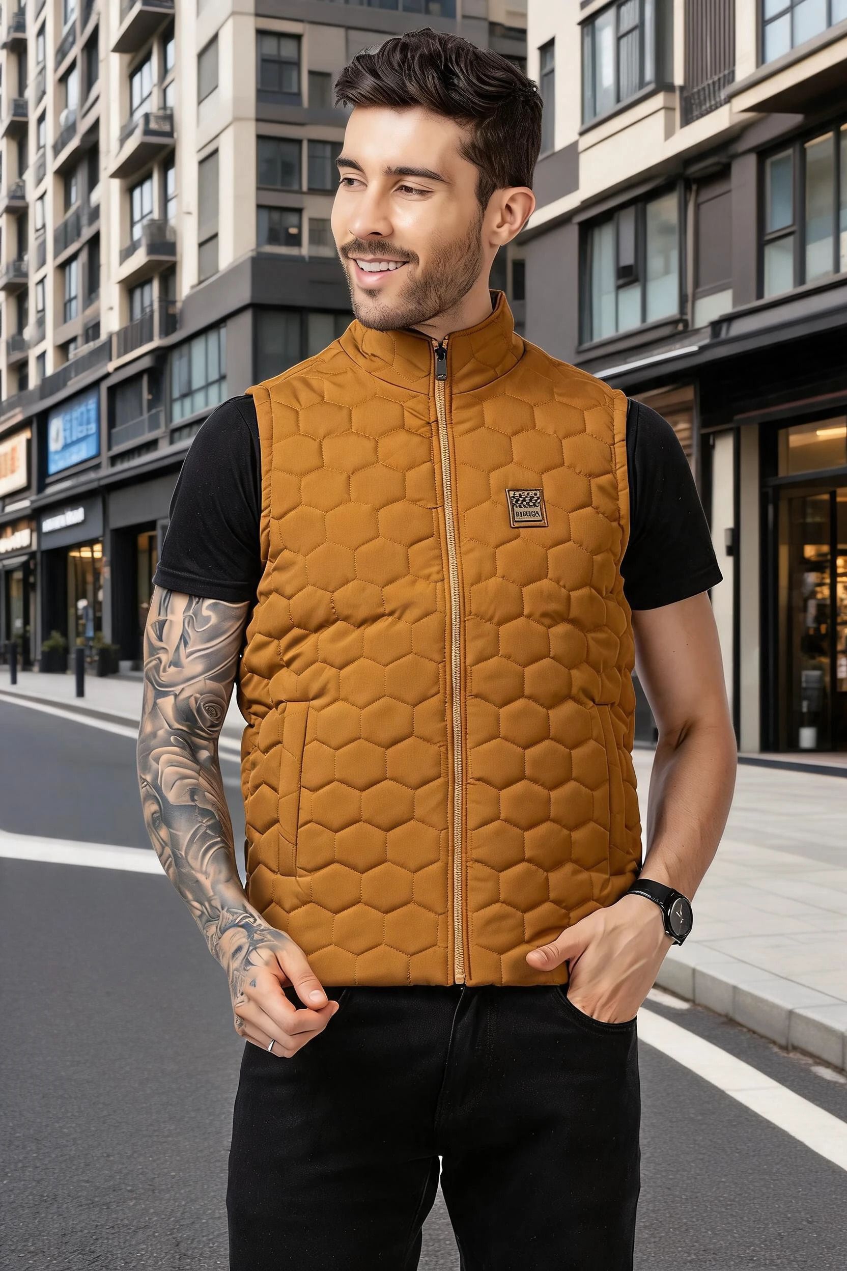 styloplex Men Textured Casual Jacket-picture-26