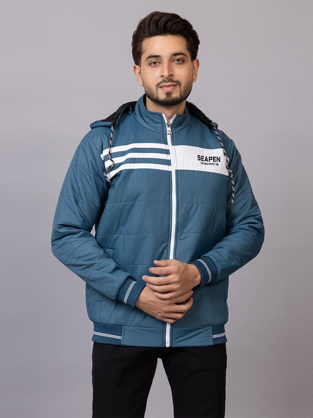 seapen Men Printed Casual Jacket-picture-18