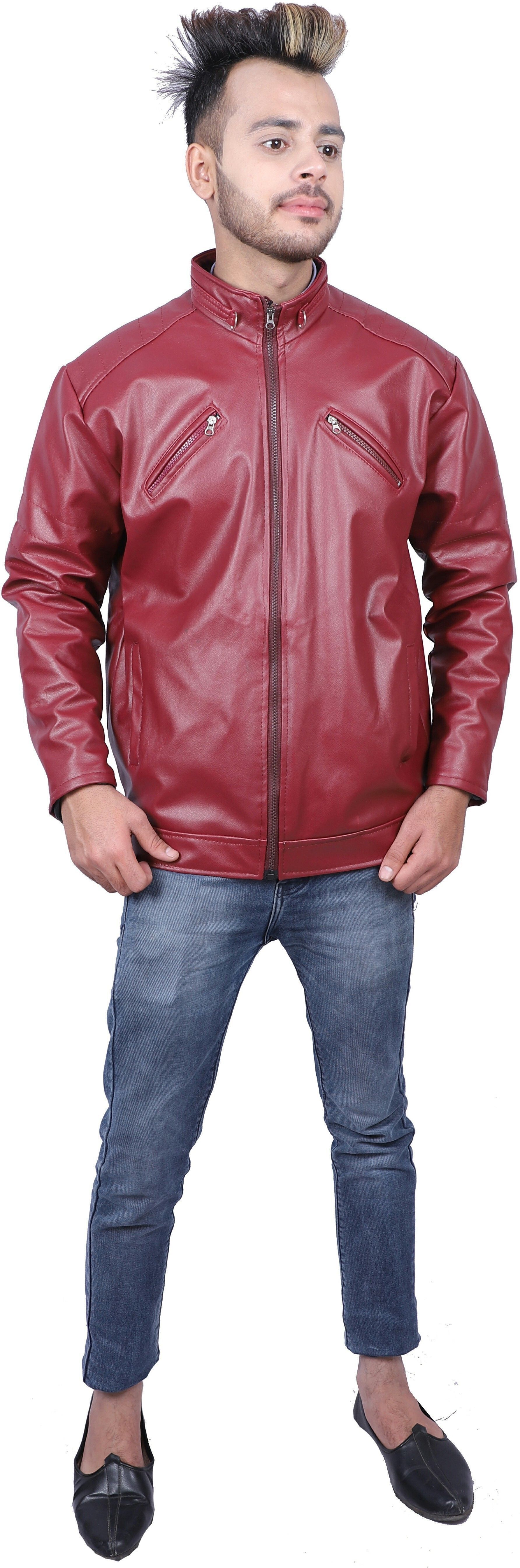 topqore Men Self Design Casual Jacket-picture-12
