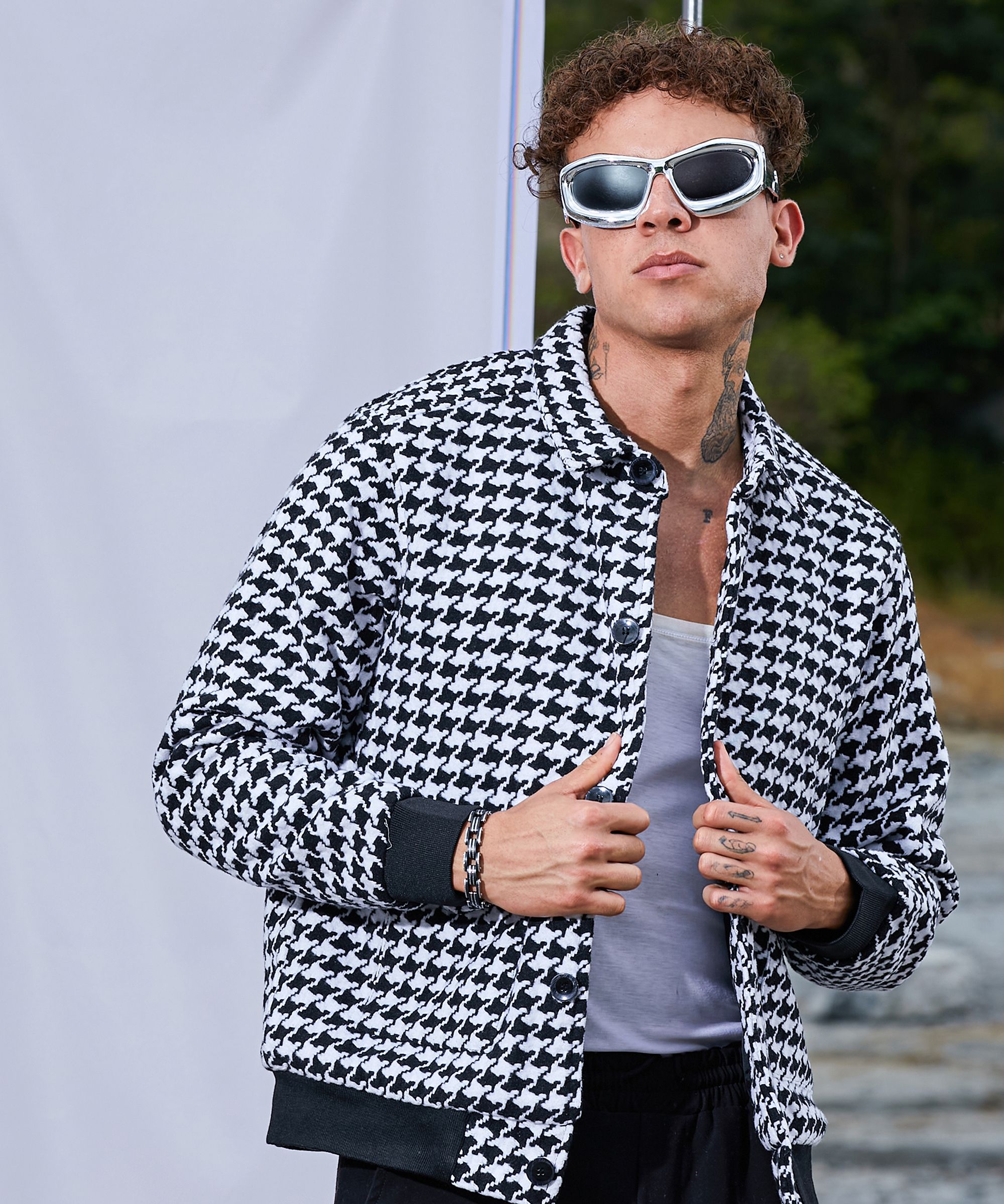 cahoot Men Checkered Casual Jacket-picture-27