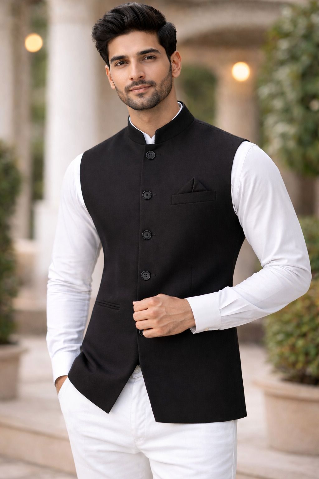 styloketh Men Solid Nehru Jacket-picture-19