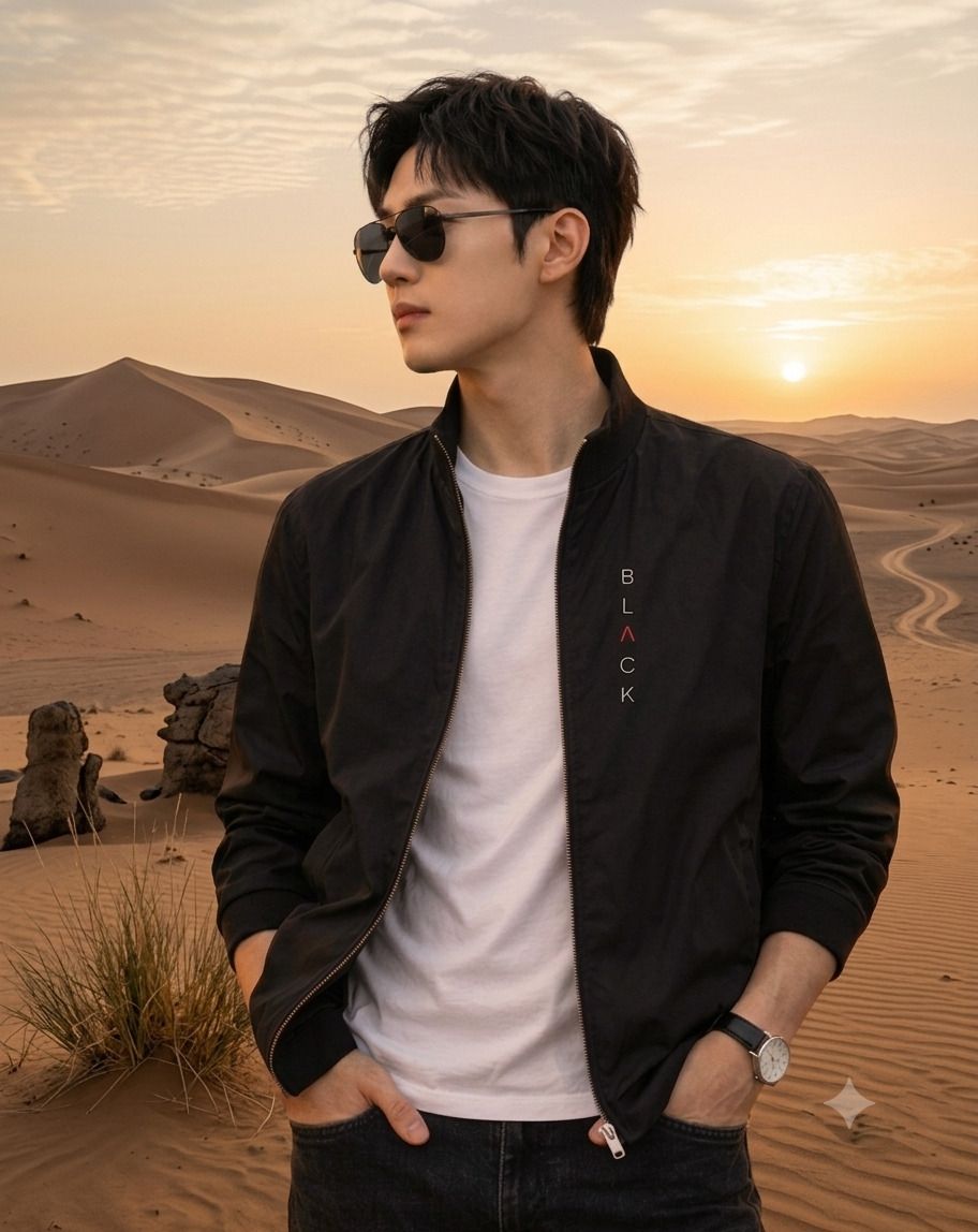 fazira Men Solid Casual Jacket-picture-11