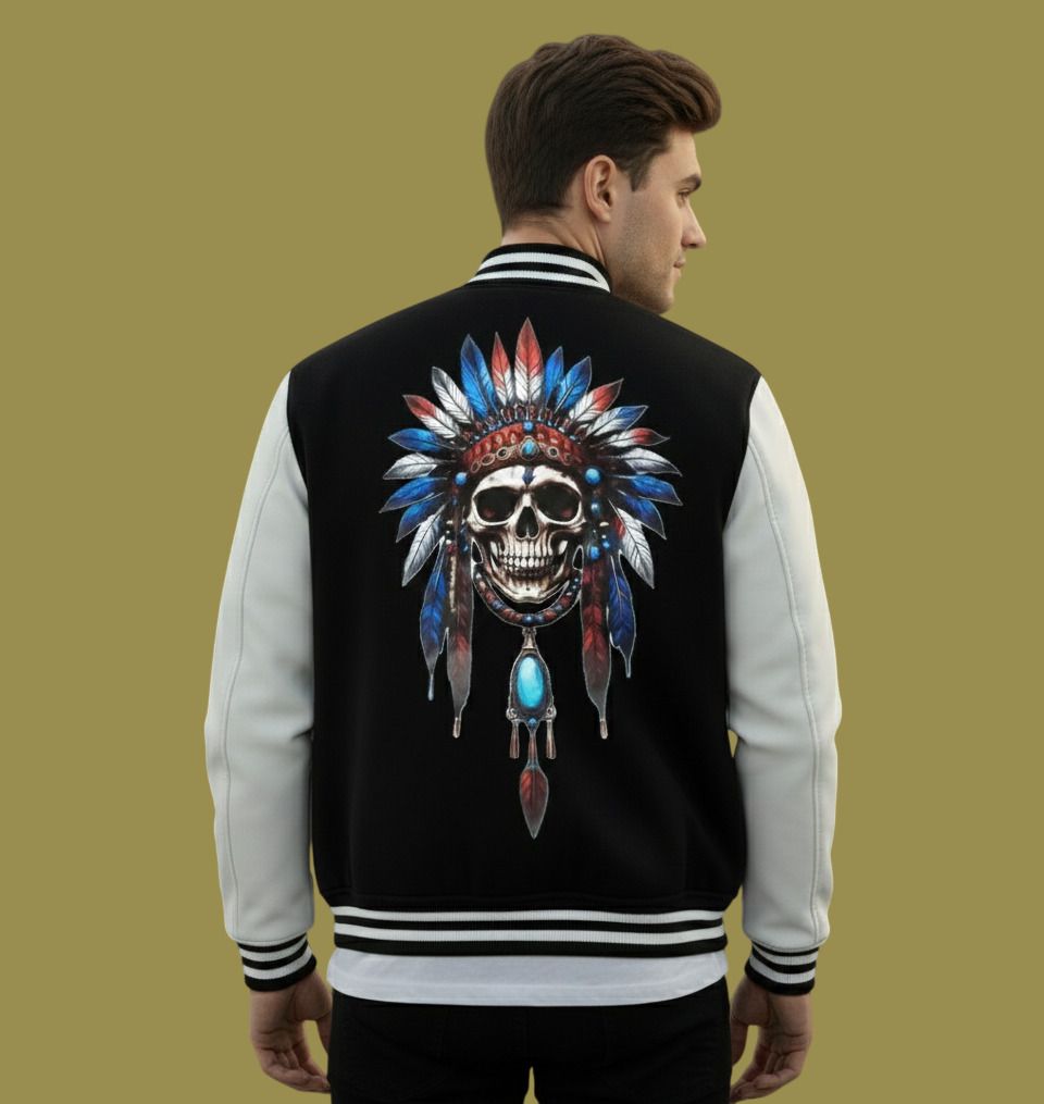 barmanic Men Solid Varsity Jacket-picture-40