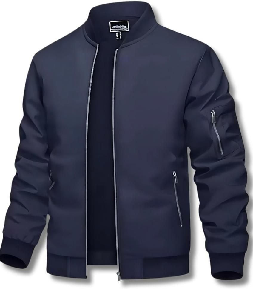 jnh fashion Men Solid Biker/Riding Jacket-picture-33