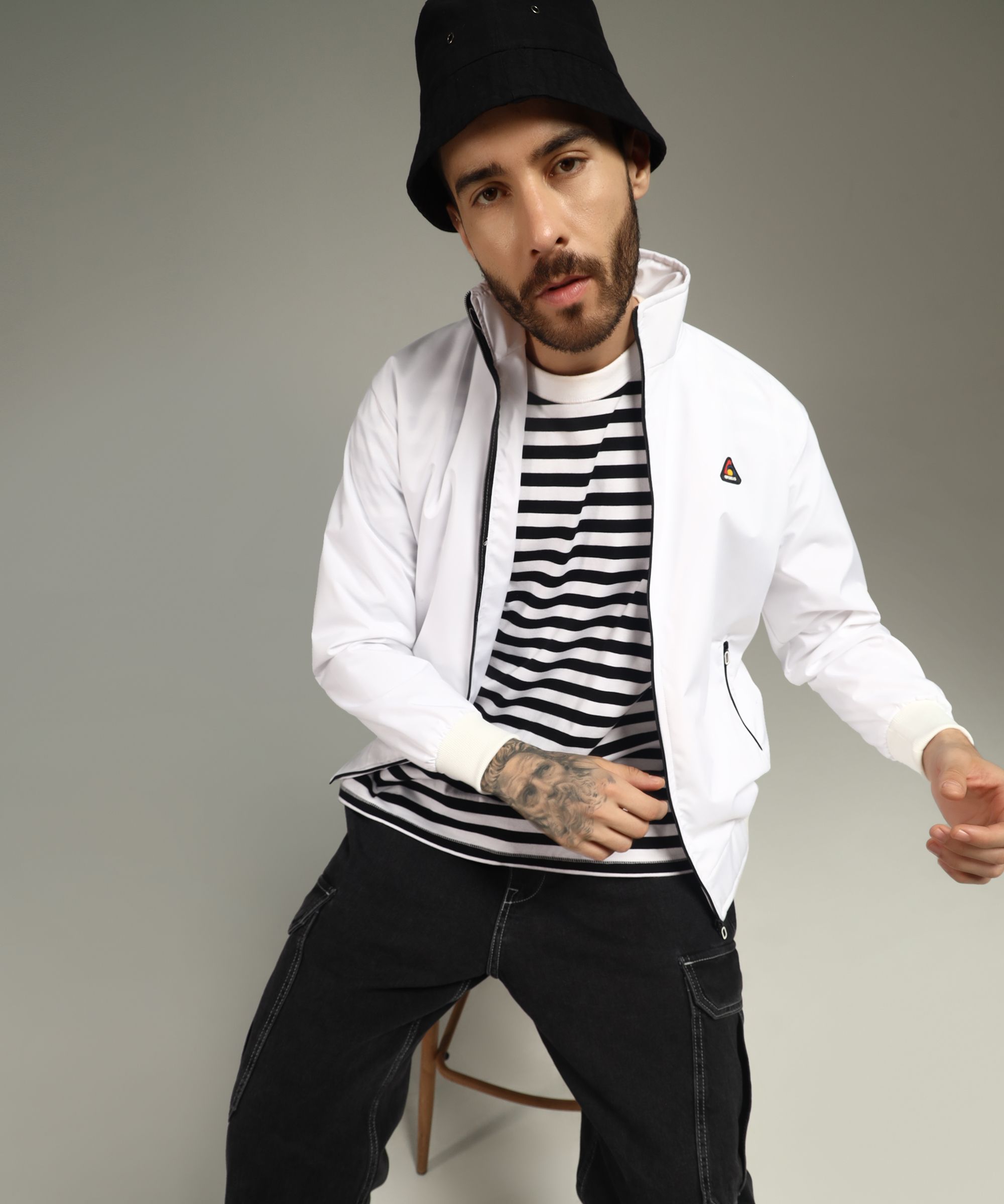 christy world Men Solid Casual Jacket-picture-16