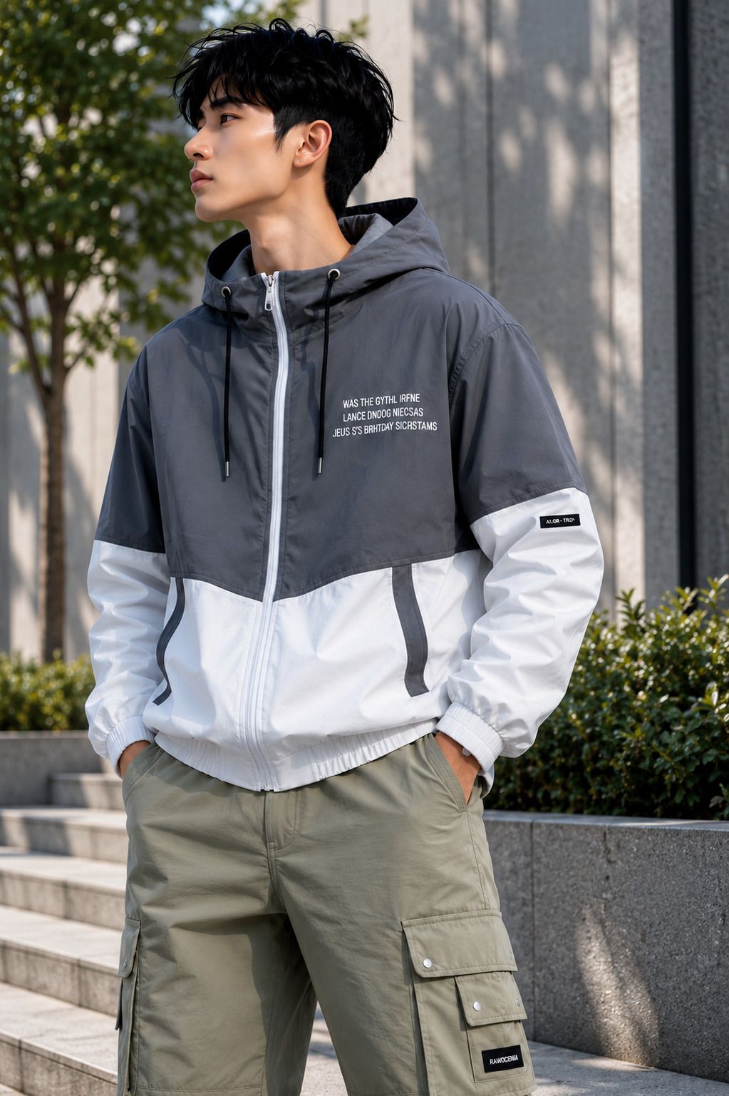 five doggies Men Solid Casual Jacket-picture-11