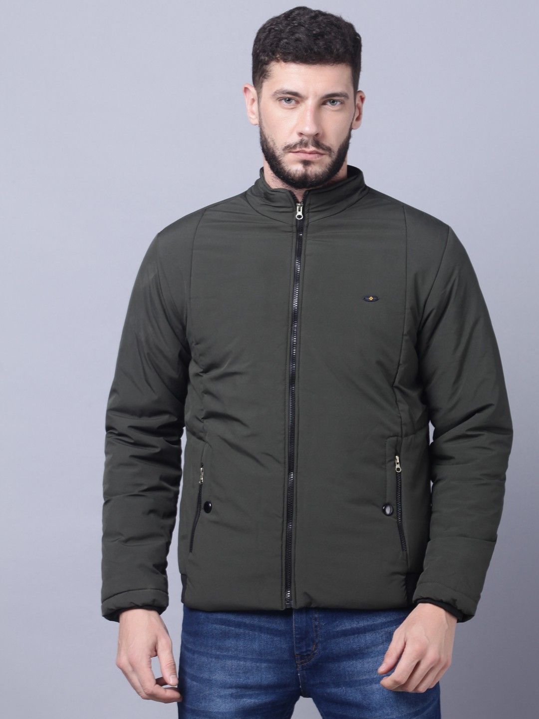 ad & av Men Solid Quilted Jacket-picture-23