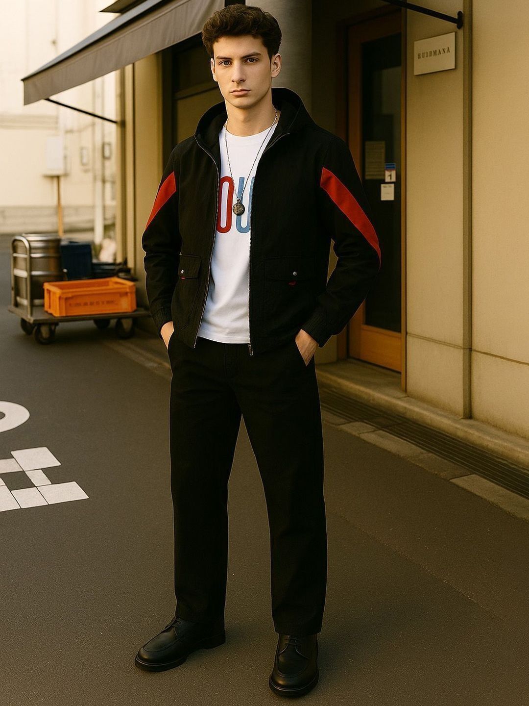 jhn fashion Men Solid Casual Jacket-picture-17
