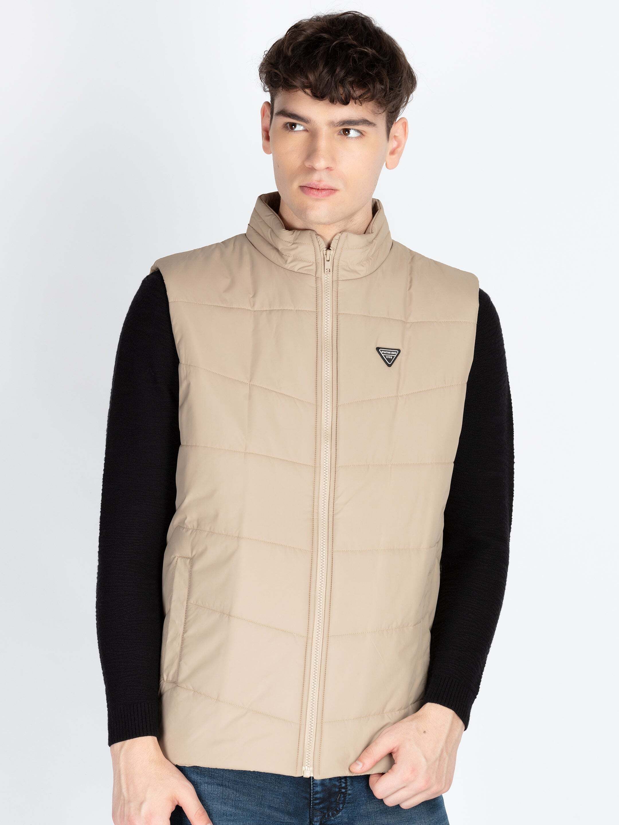 status quo Men Solid Padded Jacket-picture-28