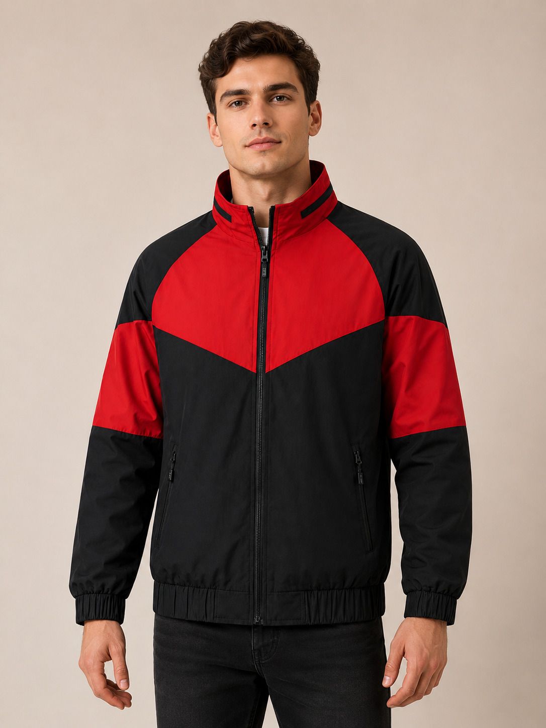 metronaut Full Sleeve Colorblock Men Winter Coat-picture-25