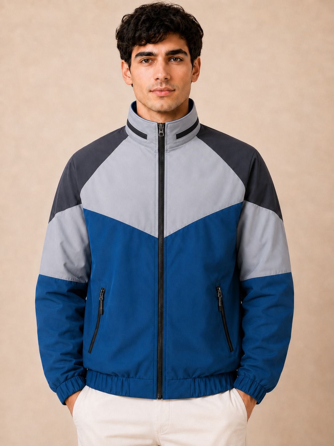metronaut Full Sleeve Colorblock Men Hiking and Trekking Jacket-picture-23