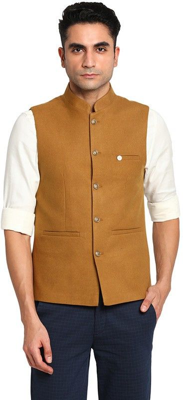 turtle Solid Men Waistcoat-picture-11