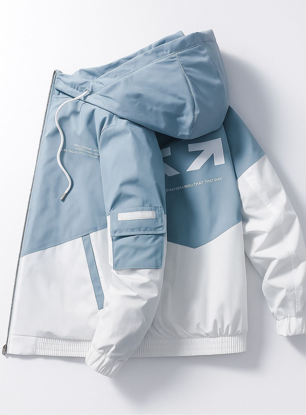 mw Men Colorblock Casual Jacket-picture-19