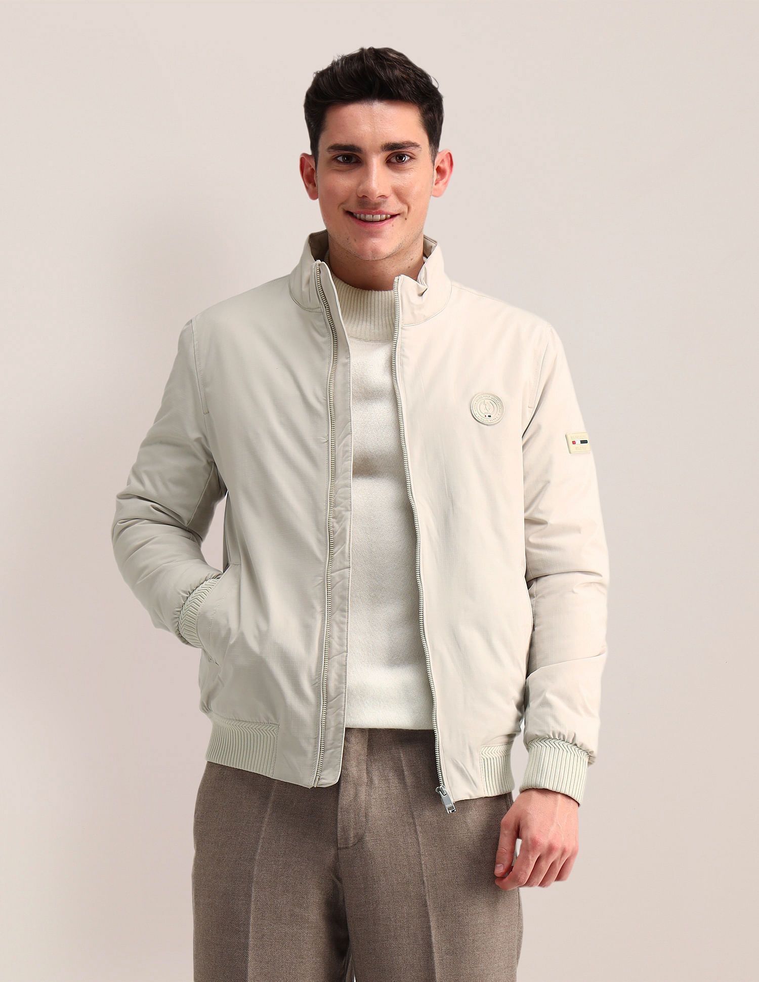 u.s. polo assn. Men Solid Casual Jacket-picture-41