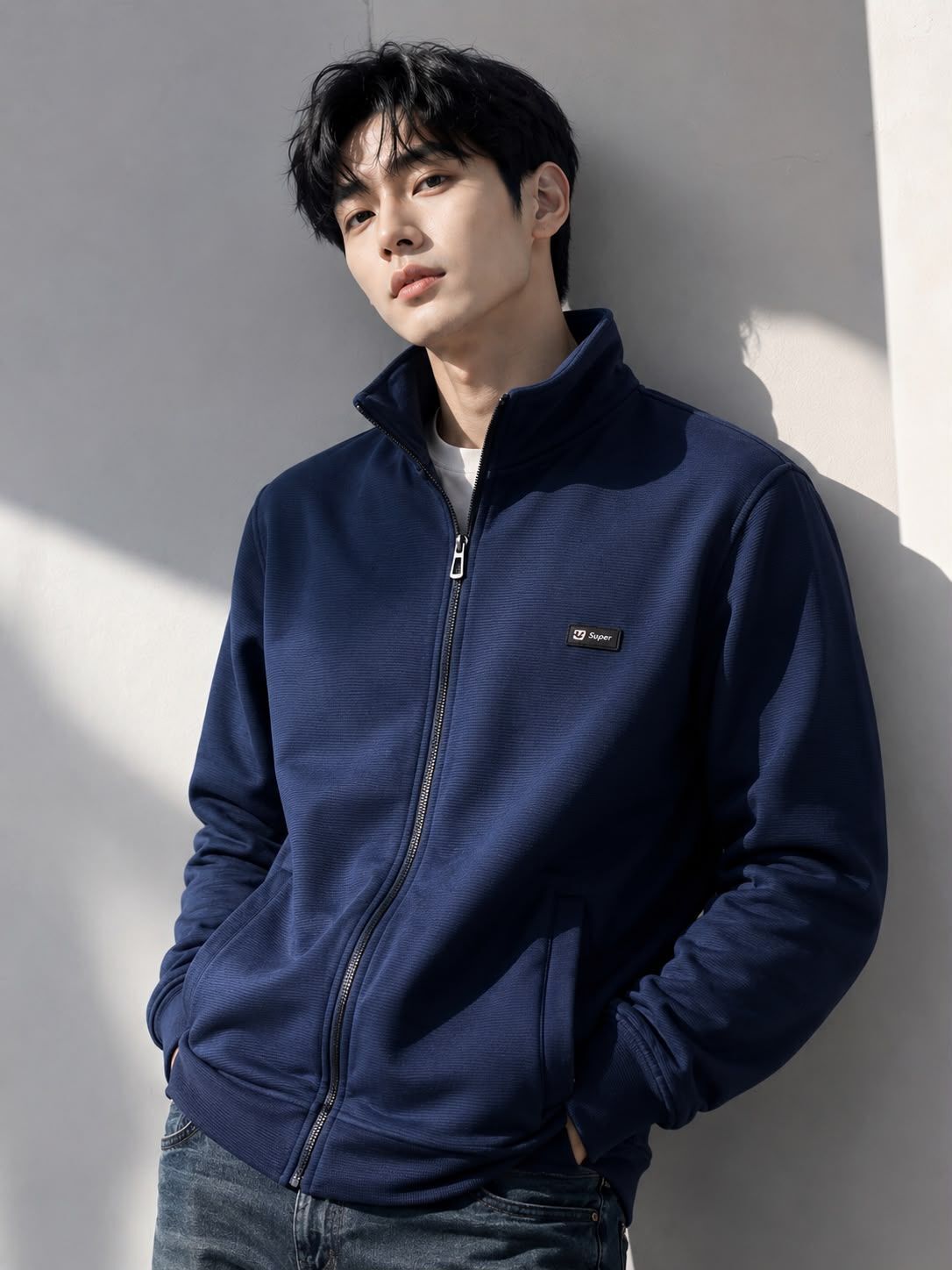 zeppi Men Solid Biker/Riding Jacket-picture-3