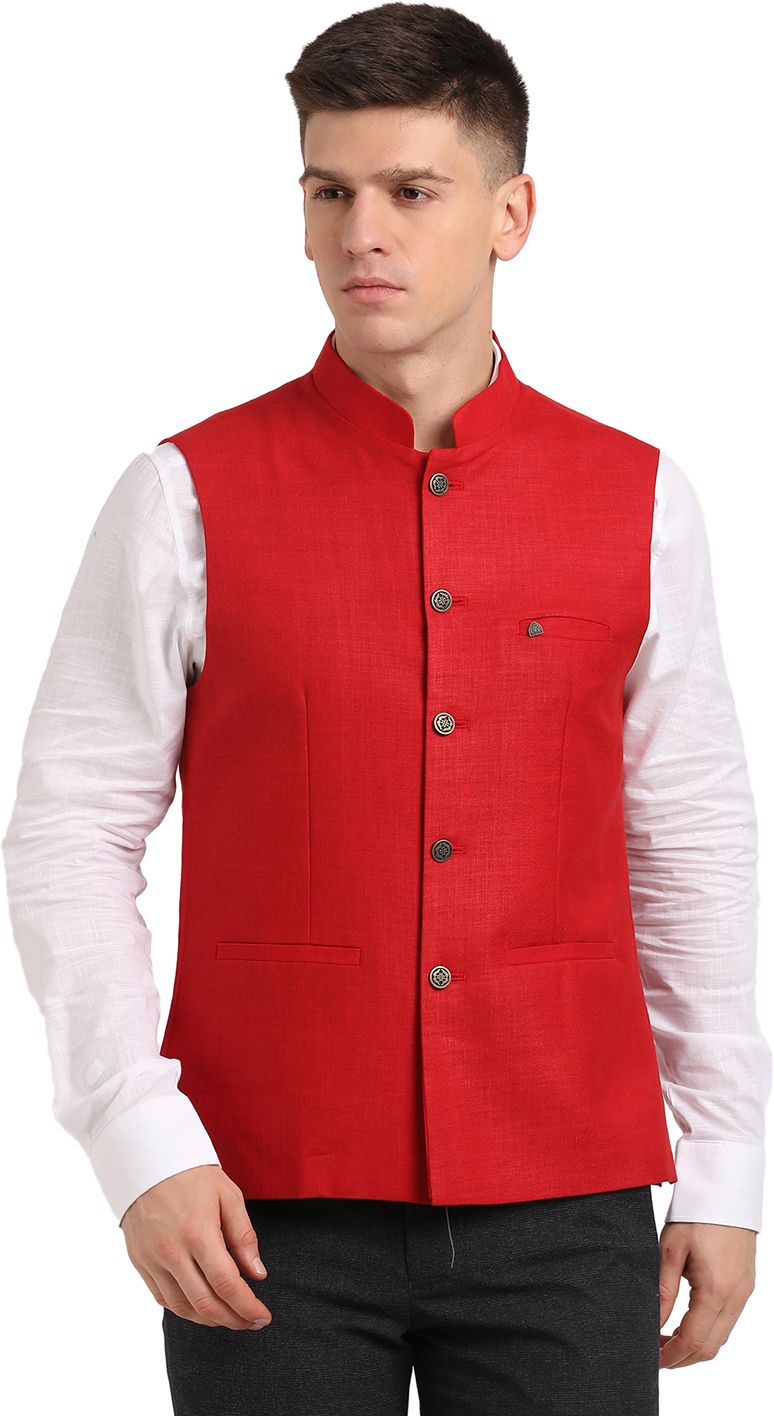 turtle Solid Men Waistcoat-picture-13