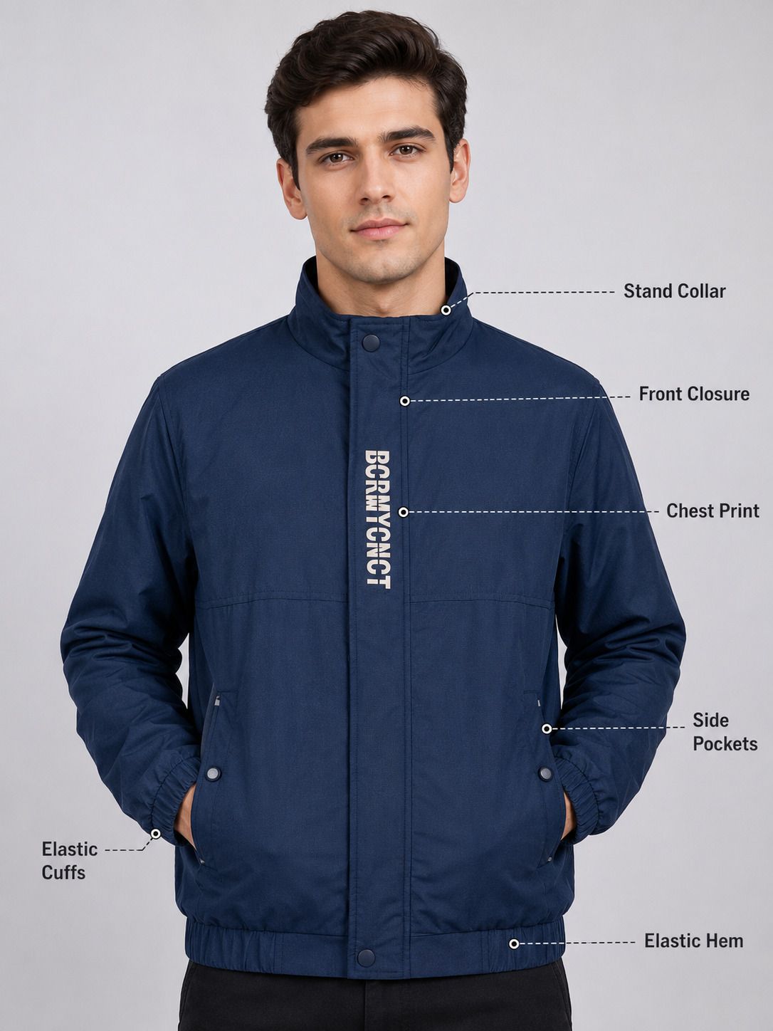 mia fashion Men Solid Winter Coat-picture-41
