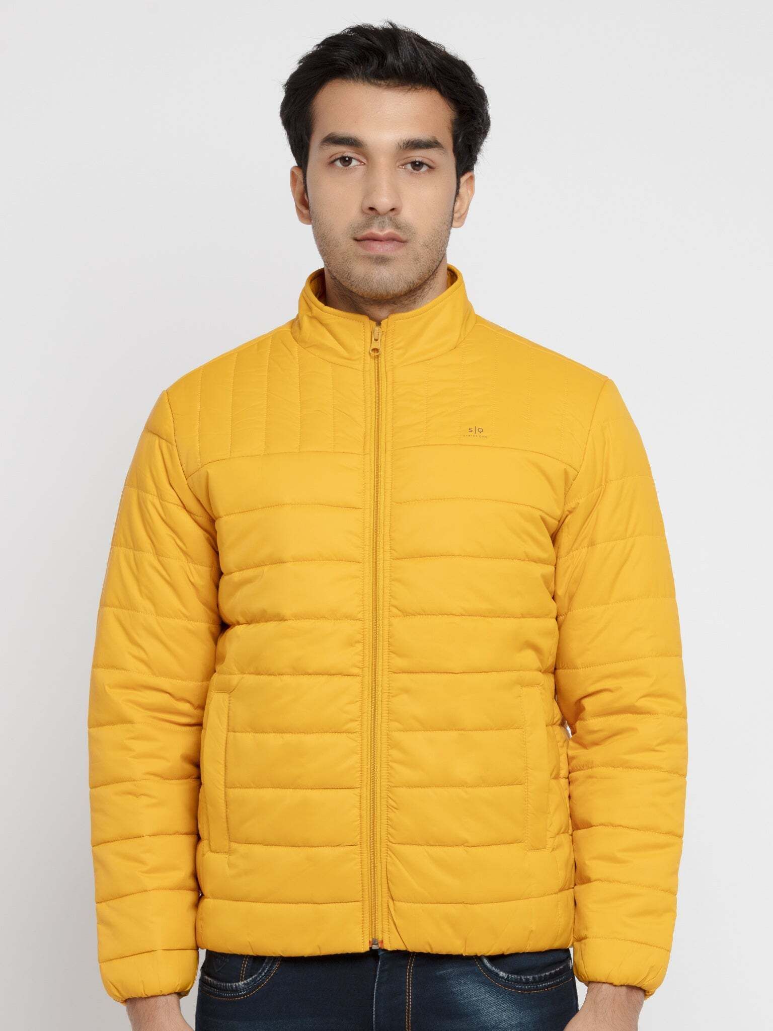 status quo Men Solid Quilted Jacket-picture-27