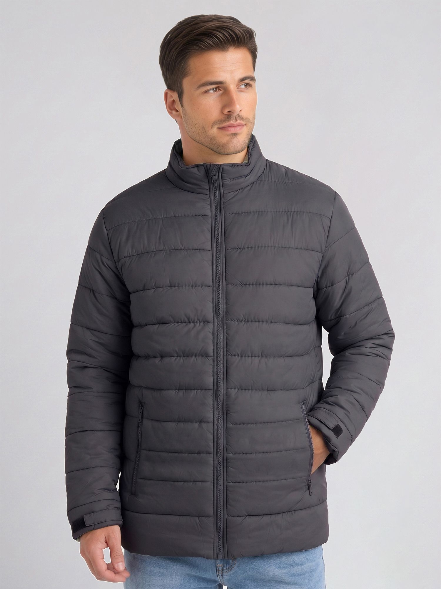 chkokko Men Solid Sports Jacket-picture-15