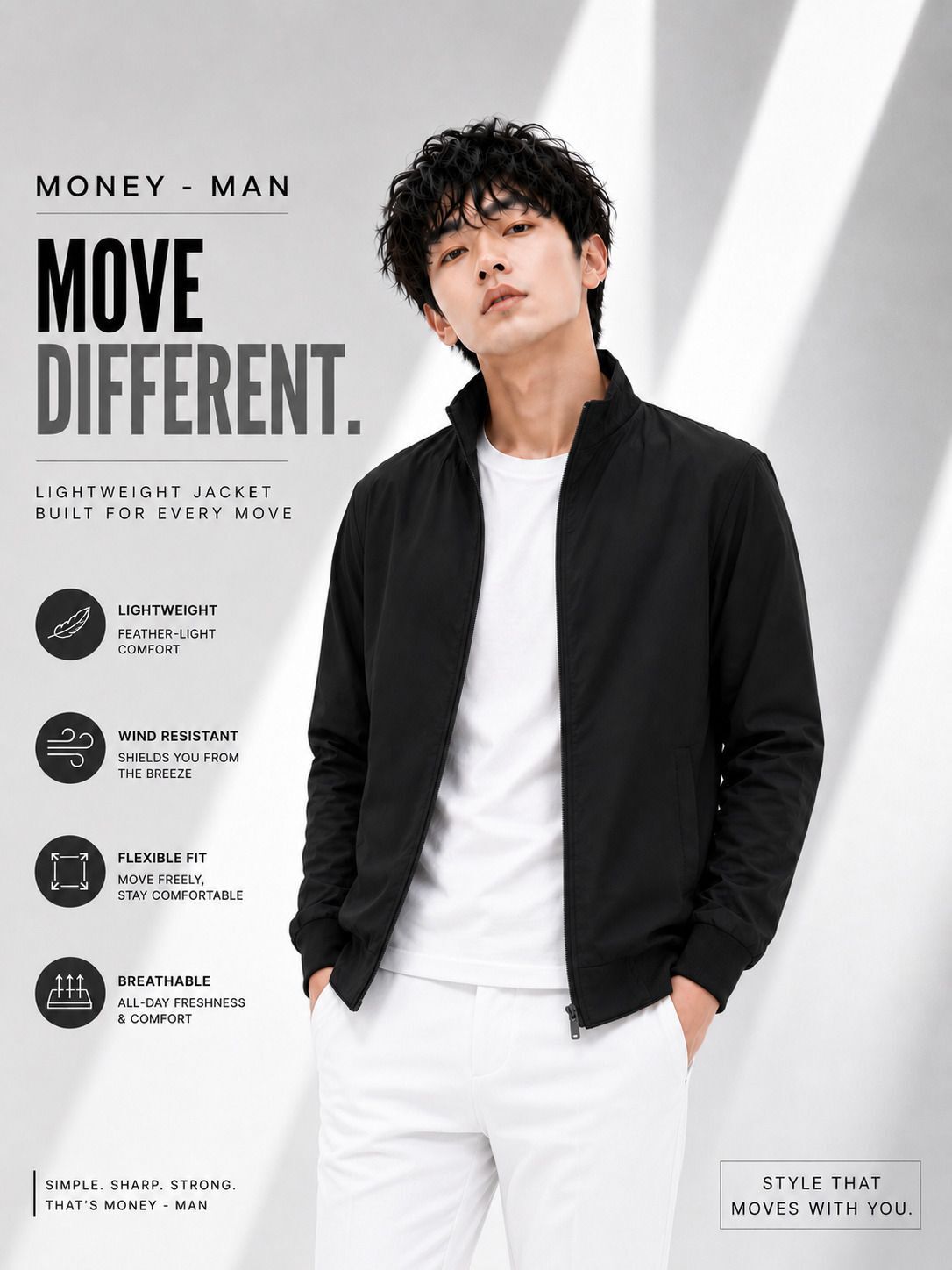 money man Men Solid Casual Jacket-picture-19