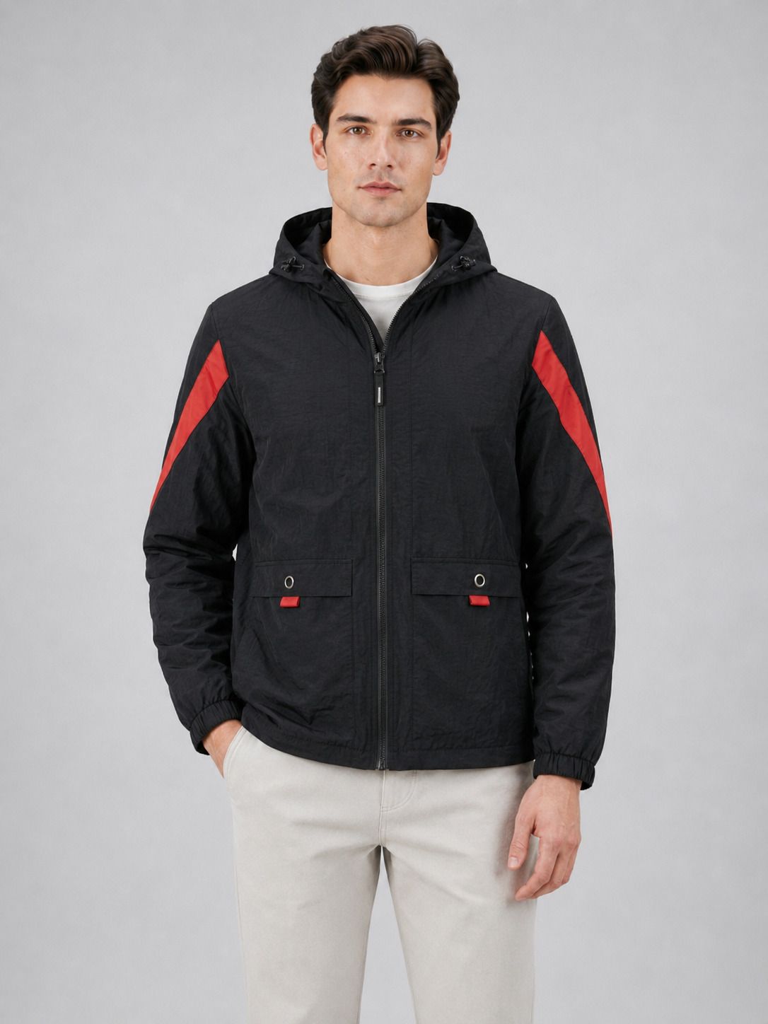 mia fashion Men Colorblock Winter Coat-picture-34