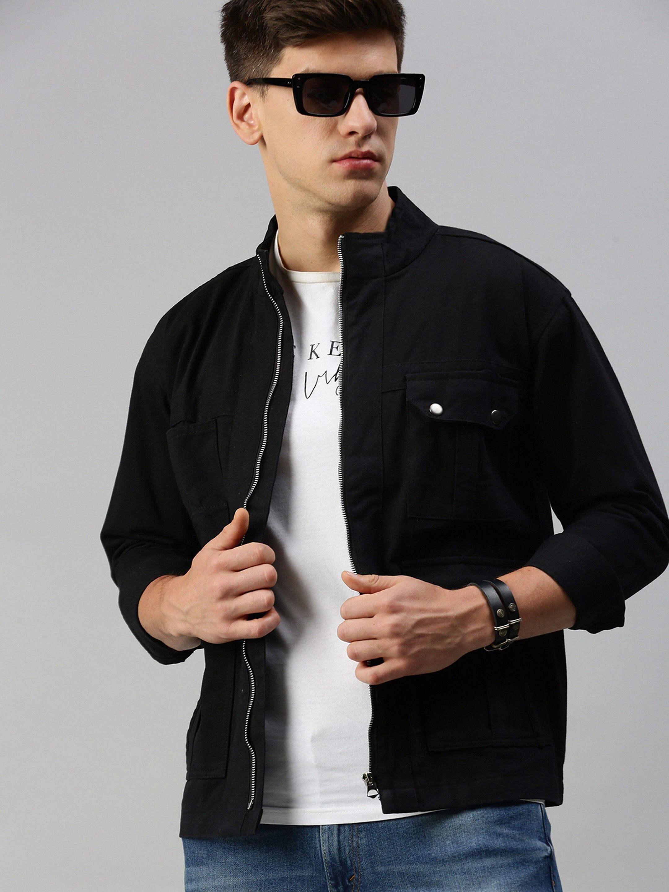 voxati Men Solid Jacket-picture-11