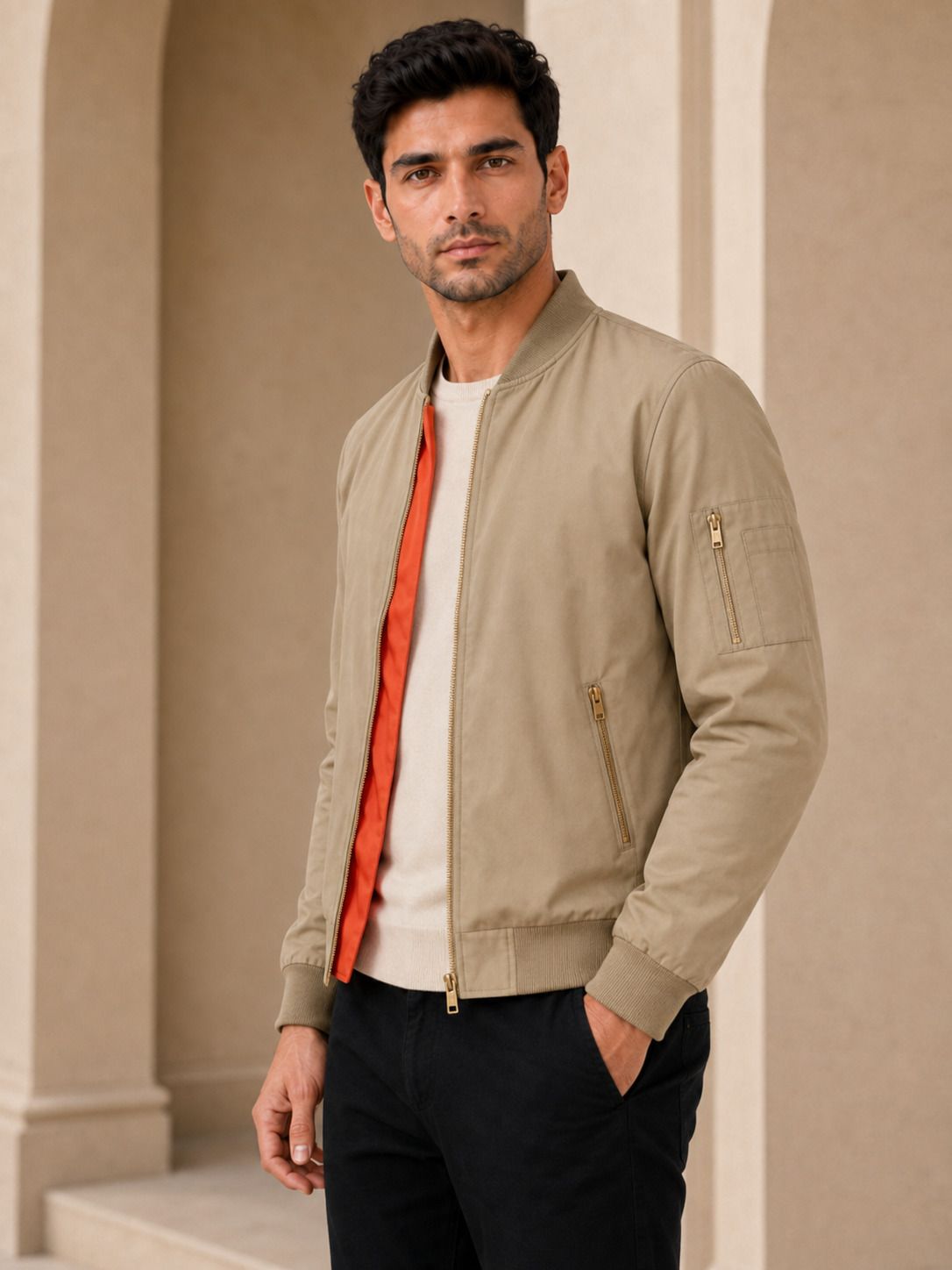 caraba Men Solid Winter Coat-picture-21