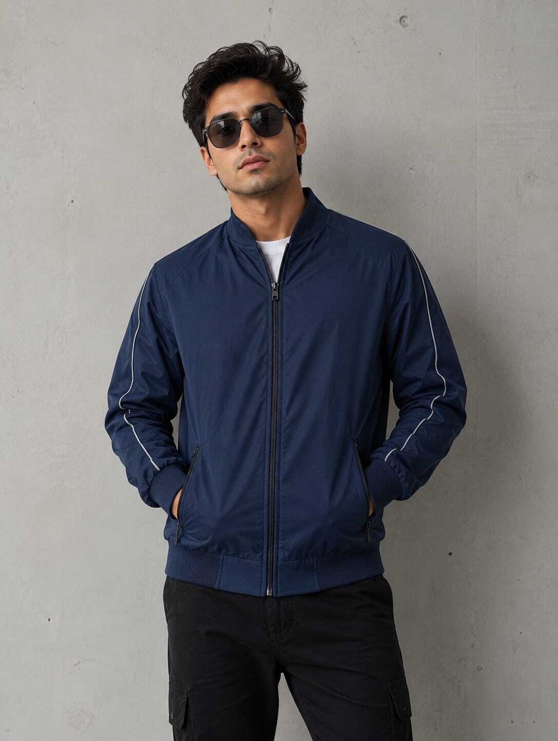 wild cops Men Self Design Biker/Riding Jacket-picture-23