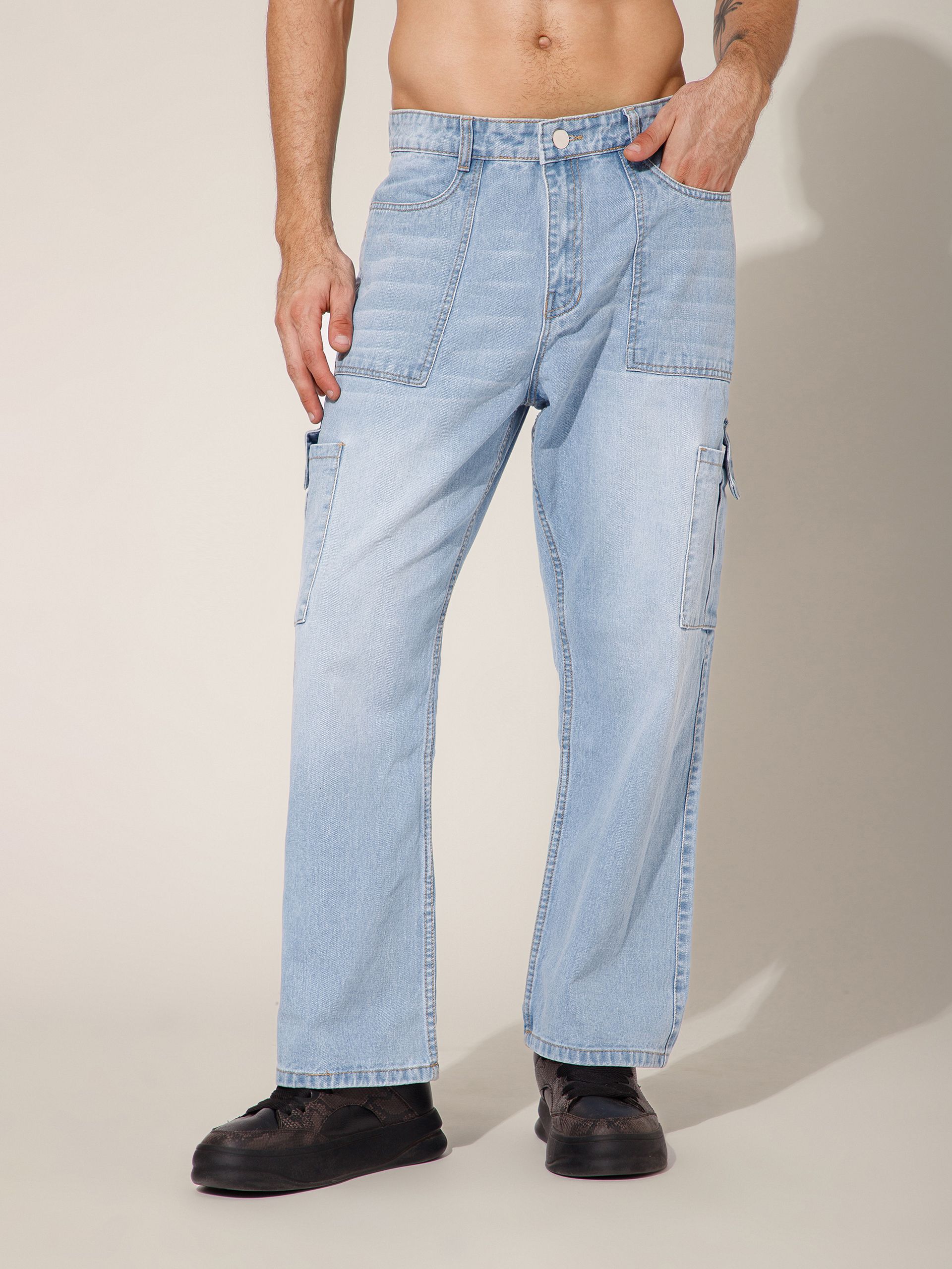 studio nexx Men Cargos-picture-18