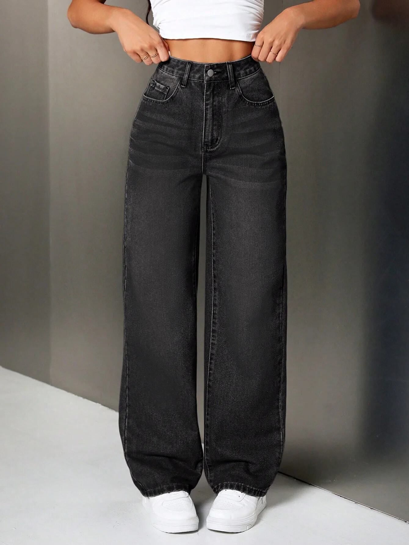 jivicloth Women Regular High Rise Black Jeans-picture-24