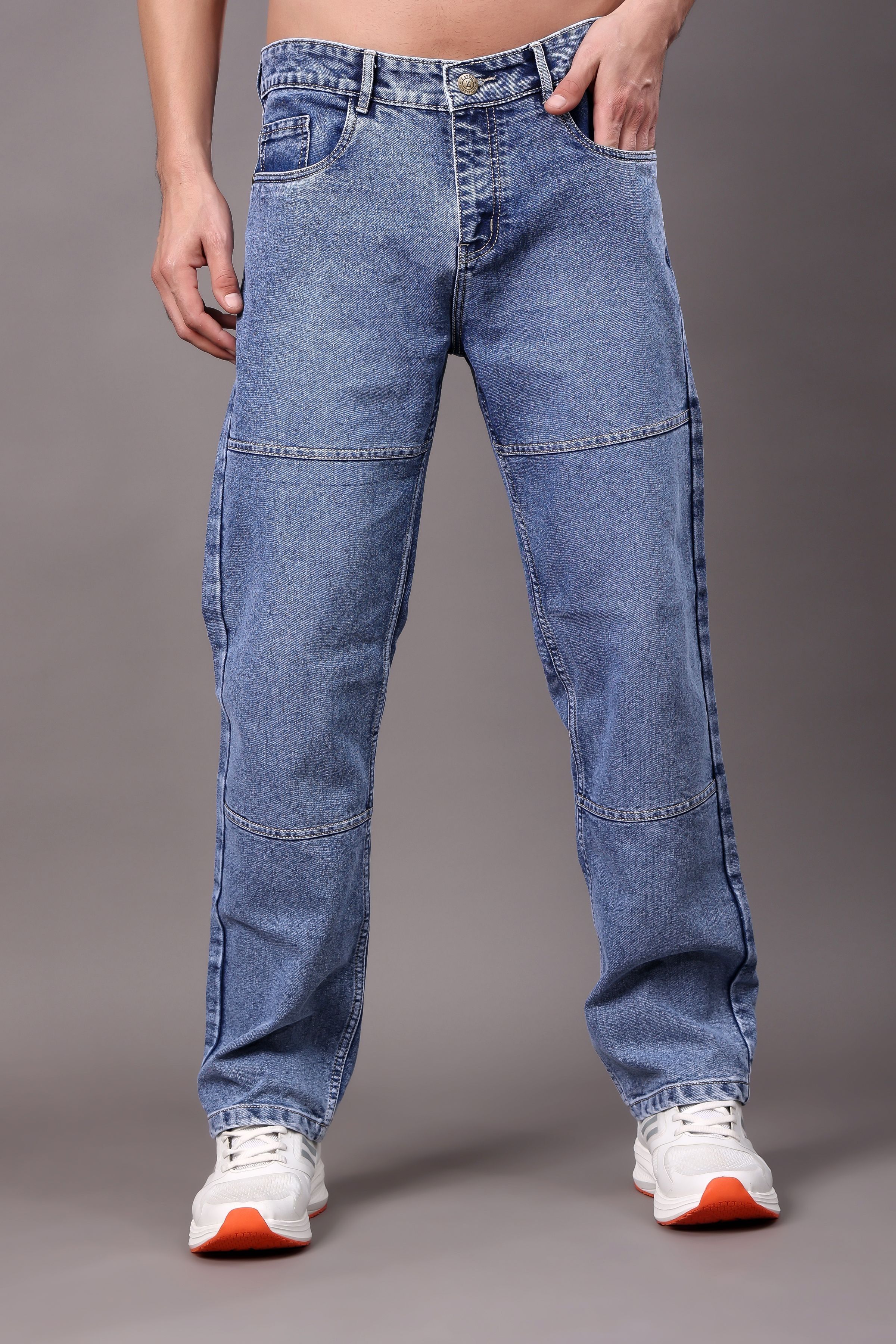 zaysh Men Regular Mid Rise Blue Jeans-picture-11