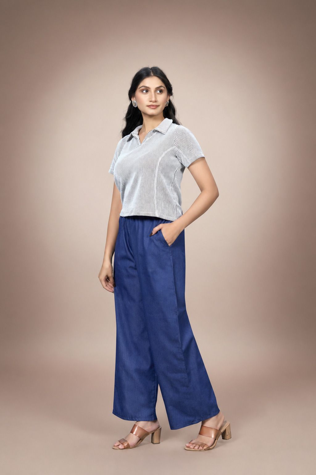 Women Regular High Rise Multicolor, Blue Jeans-image-19