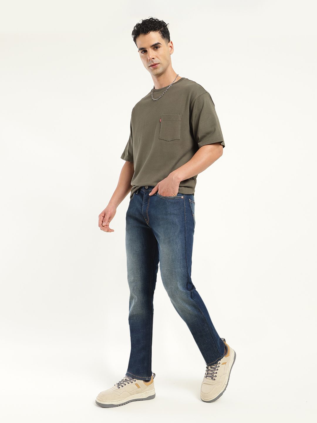 levi's 511 Men Slim Mid Rise Blue Jeans-picture-23