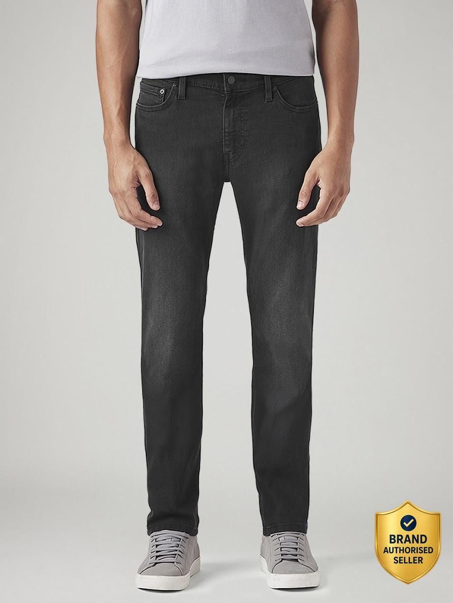 levi's Men Slim Mid Rise Dark Grey Jeans-picture-25